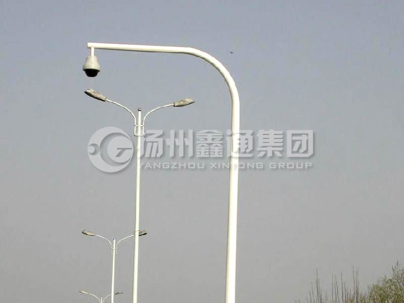 DJG-014，電子警察桿，彎臂球機(jī)桿