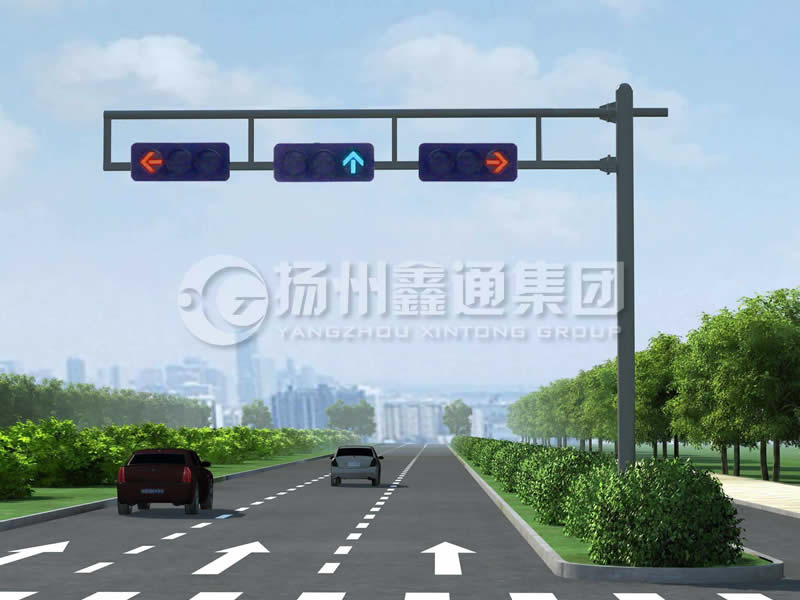XHDG-040，F(xiàn)型框架信號(hào)燈桿