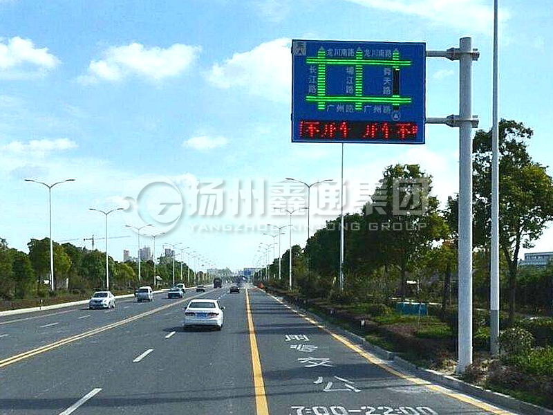YDP-020，誘導(dǎo)屏桿，流量情報(bào)板立桿